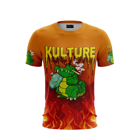 Canna-Crock Dye Sublimation T-shirt - Kulture Klothing Club -