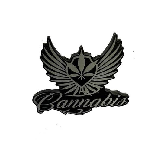 Cannabis Wings - Enamel Pin - Kulture Klothing Club -