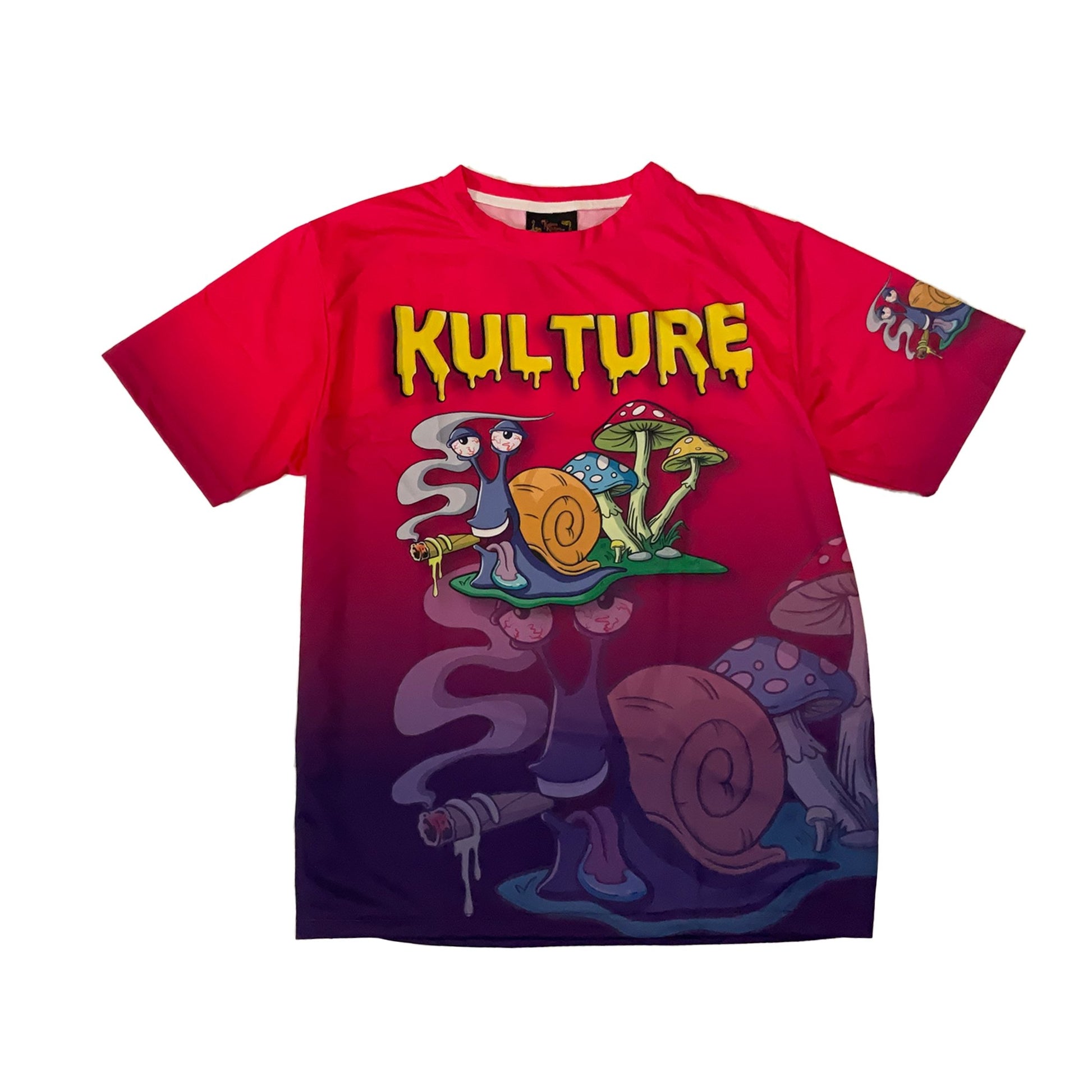 Heady Snail Dye Sublimation T-shirt - Kulture Klothing Club -